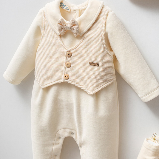 Sweet Prince Cream Overall