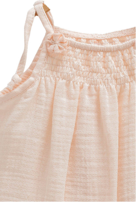 Floral Garden Muslin Ruffled Romper
