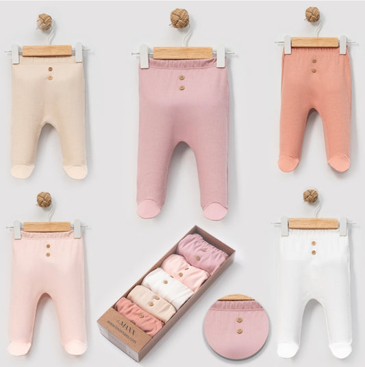 Basic Essential Pants Set (5pcs)