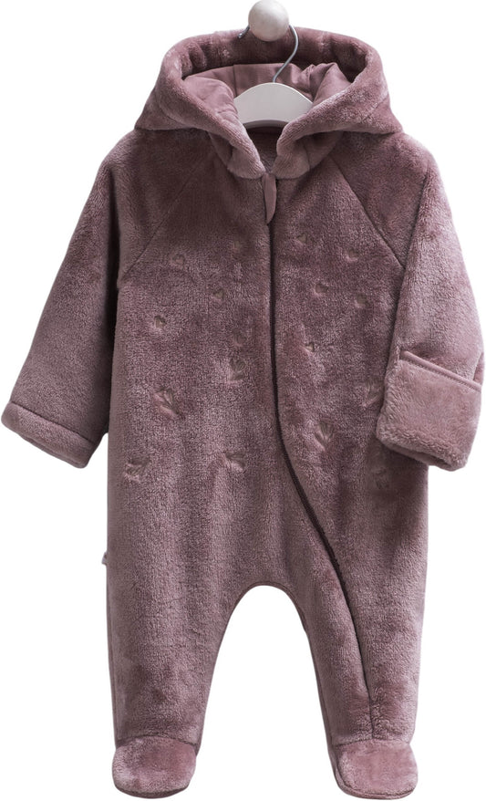 Mountain Baby Hooded Overall