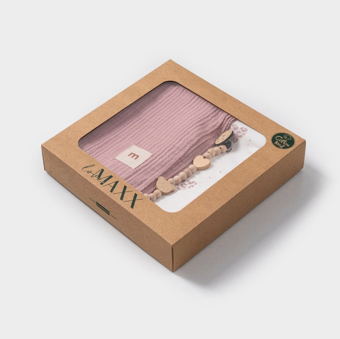 Heart & Soul Set of 2 Blankets (3pcs)