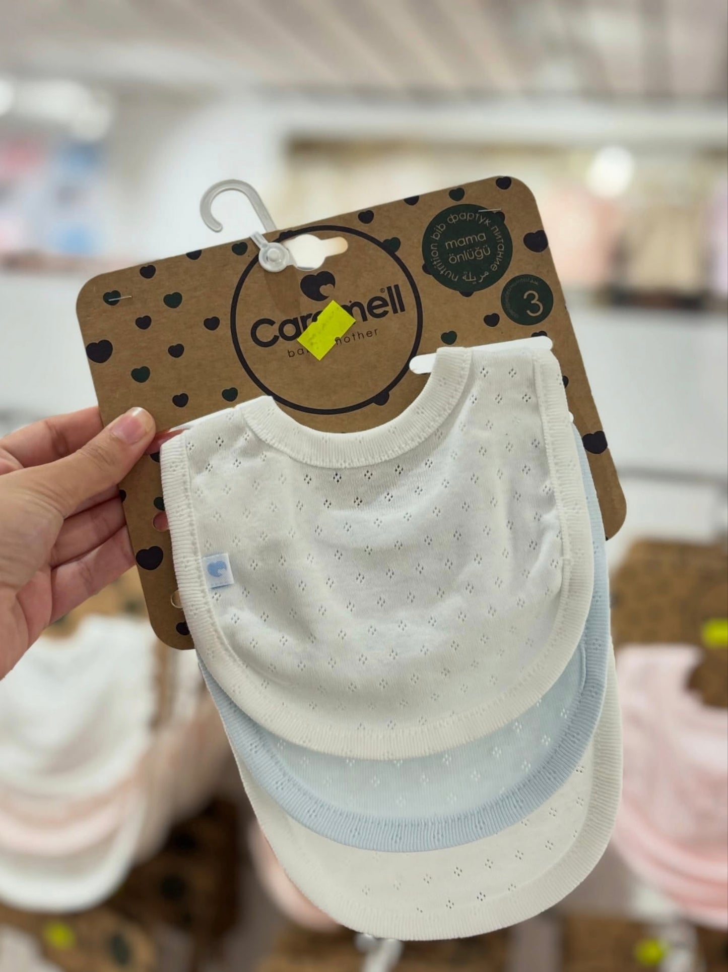 Move Boy Set of 3 Bibs