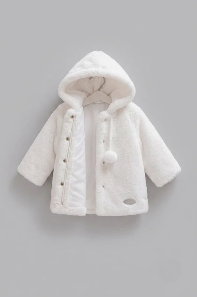 Cloud-Soft Hooded Baby Winter Coat
