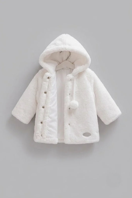 Cloud-Soft Hooded Baby Winter Coat