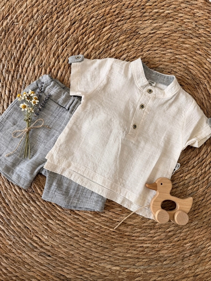 Oatmeal & Slate Set