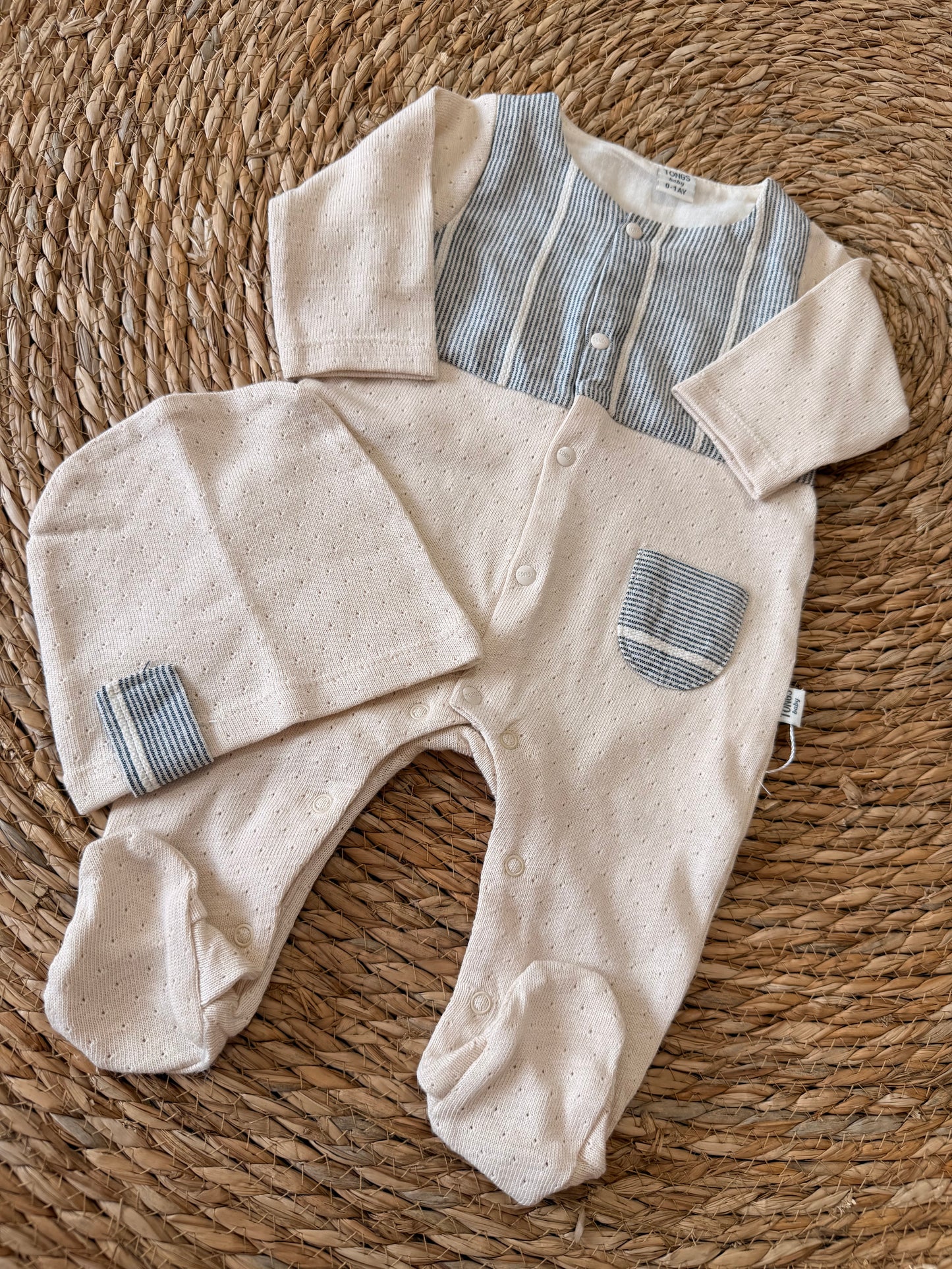 Smart Journey 2-Piece Overall & Hat Set