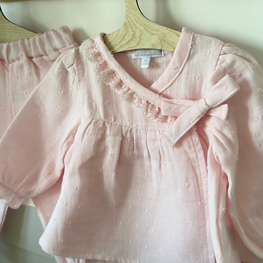 Blush Muslin 2pcs Set