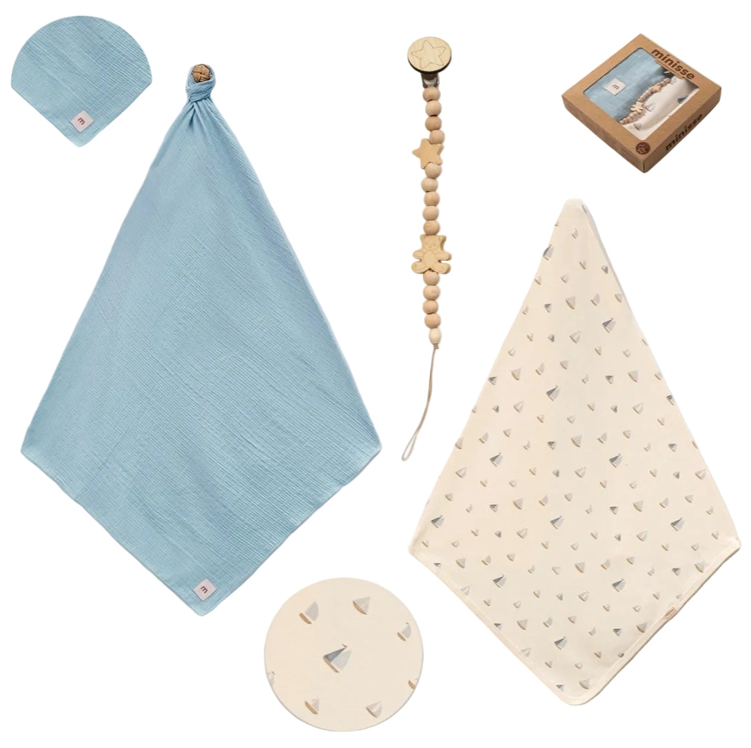 Boat Set of 2 Blankets (3pcs)