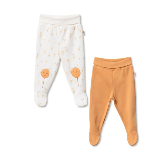 Balloon Themed Footed Pants Set (2pcs)