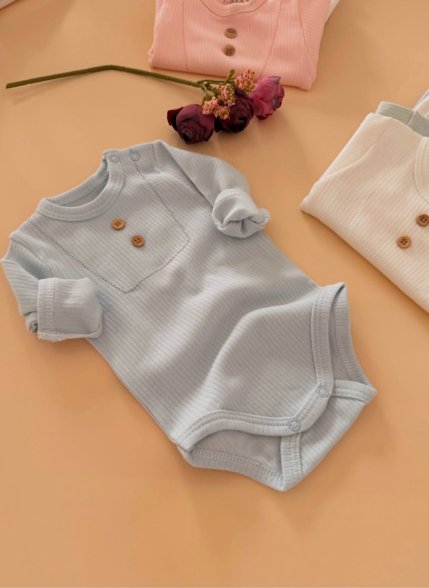 Basic Essential Bodysuit Set (5pcs)