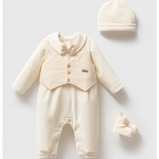 Sweet Prince Cream Overall