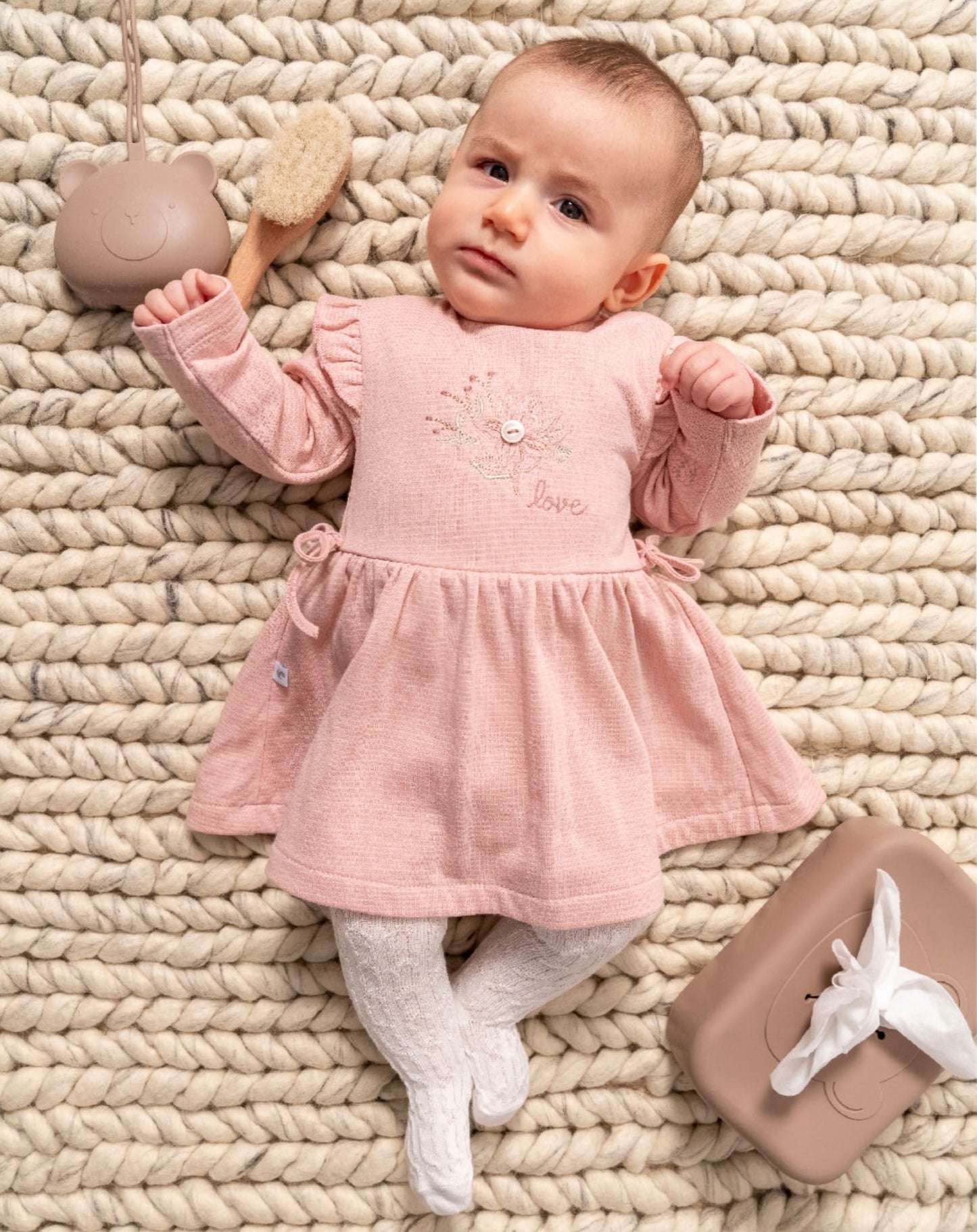 Rose Baby Dress