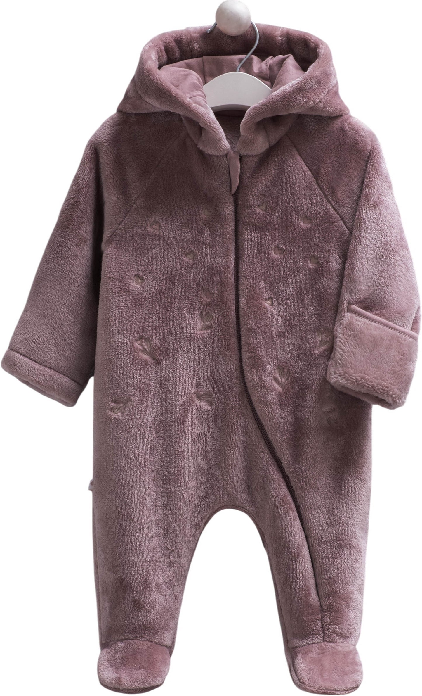 Mountain Baby Hooded Overall