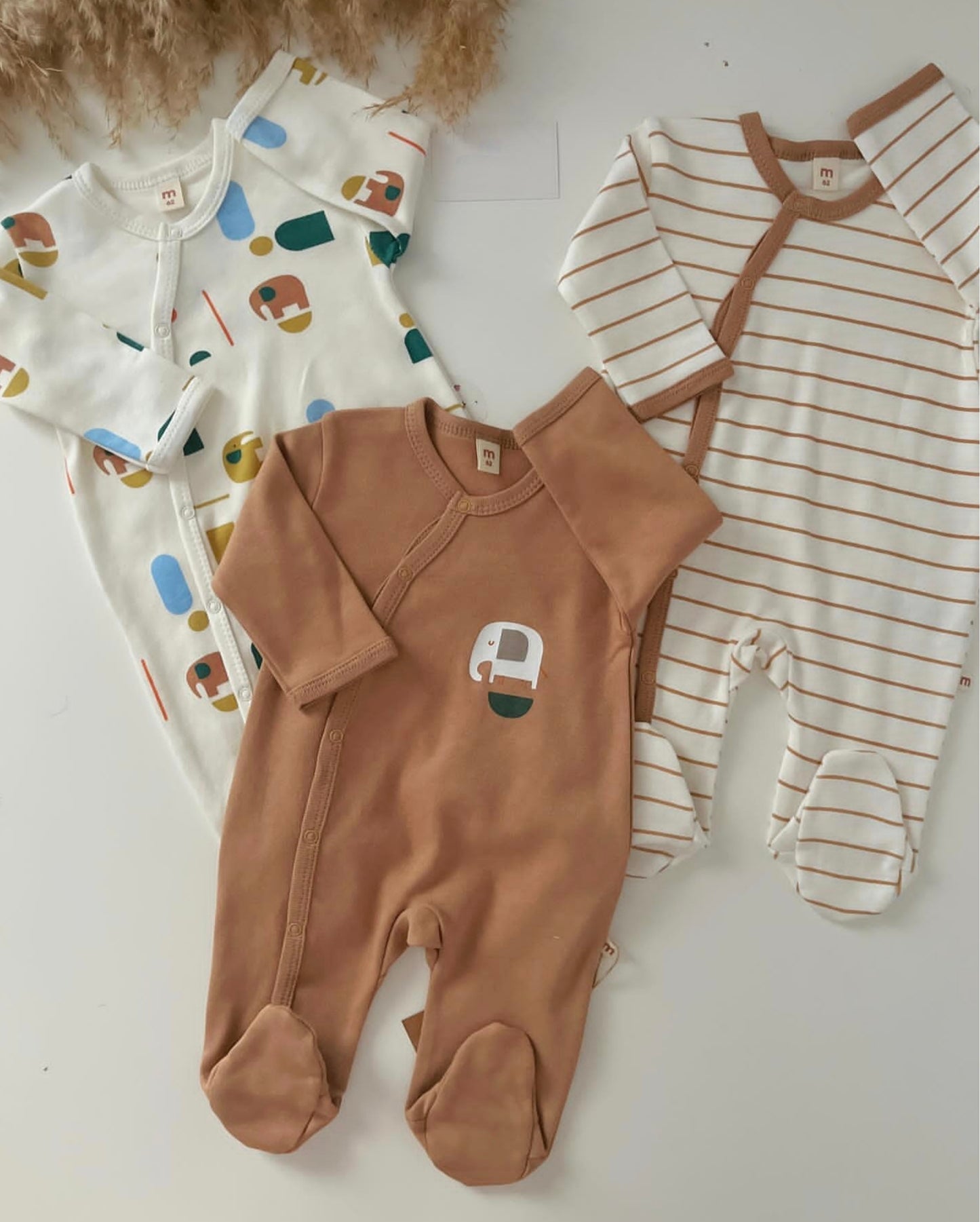 Modern Safari Set of 3 overalls