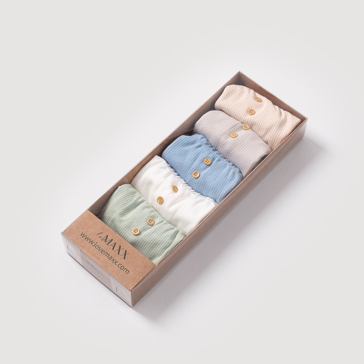 Basic Essential Pants Set (5pcs)