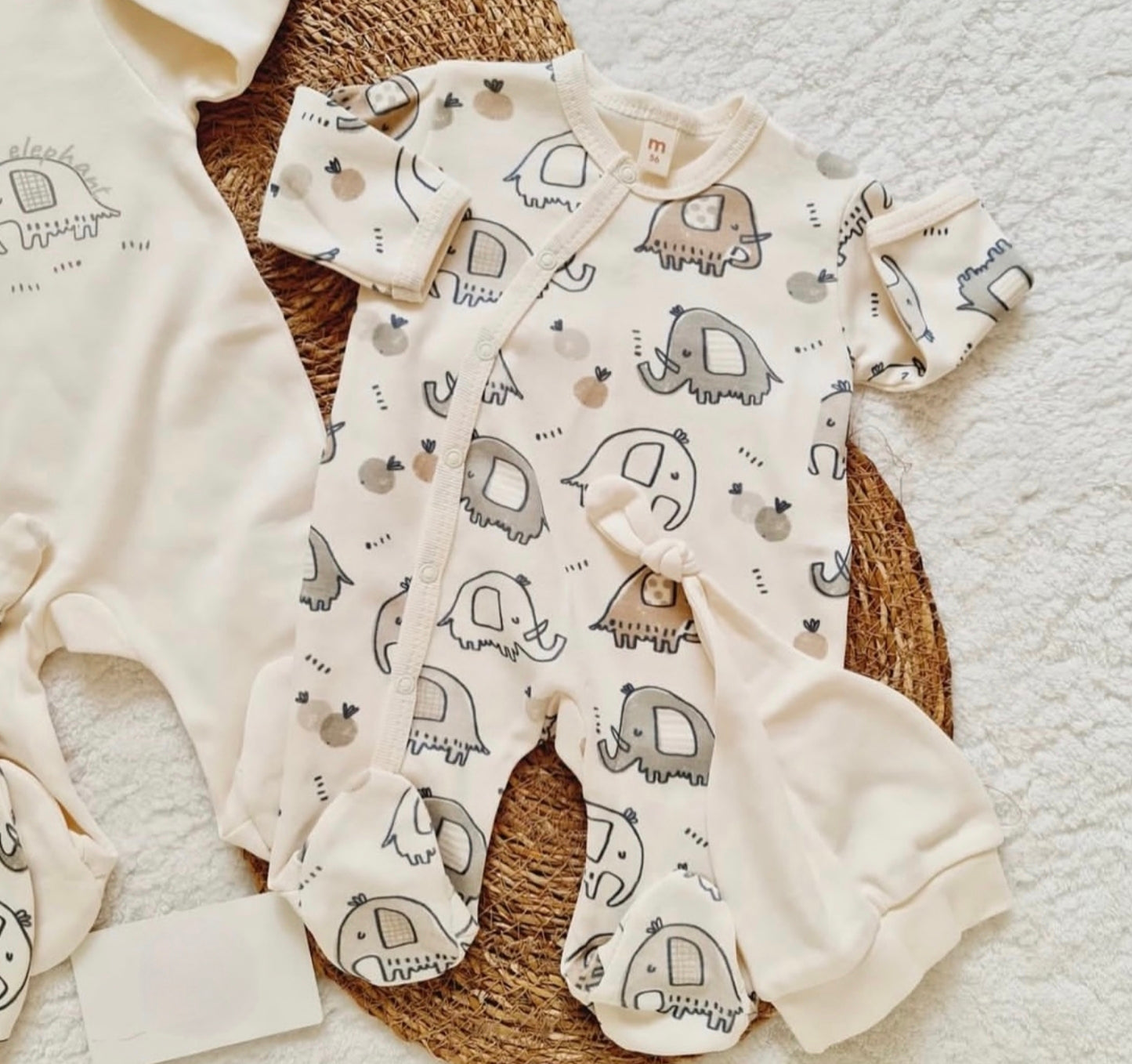 Gentle Elephant Set of 2 overalls