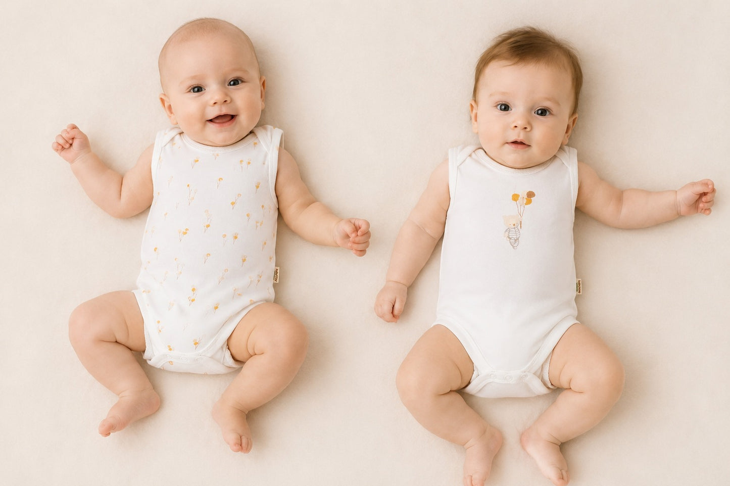 Balloon Themed Bodysuit Set (2pcs)