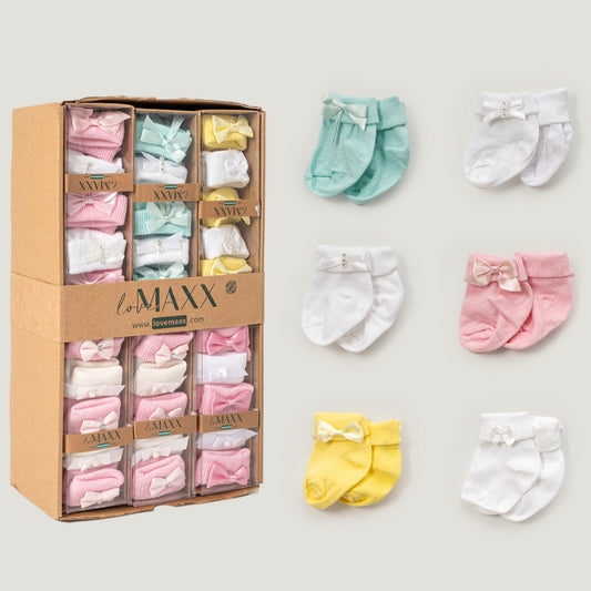 Bow Socks Set (5 pairs)