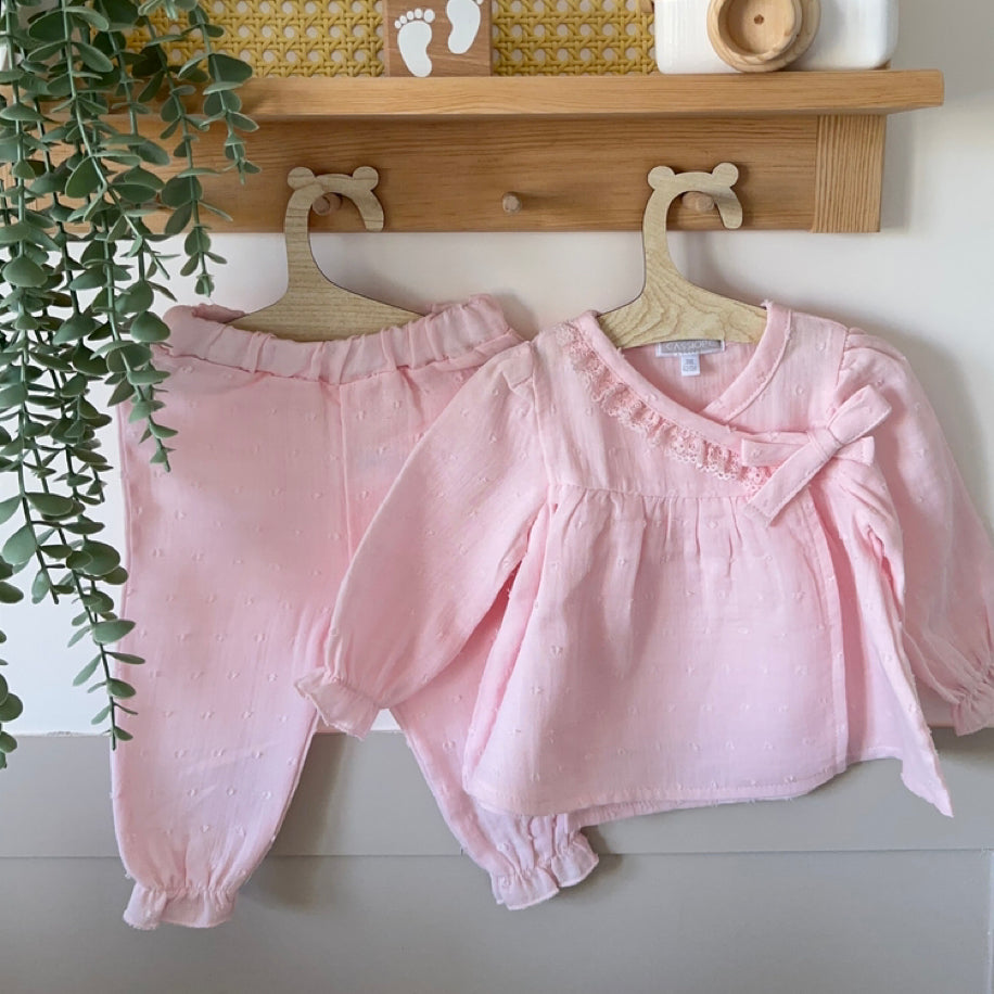 Blush Muslin 2pcs Set