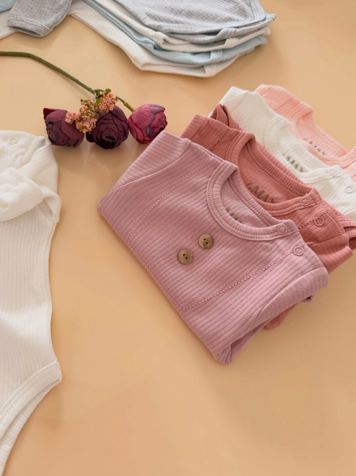 Basic Essential Bodysuit Set (5pcs)