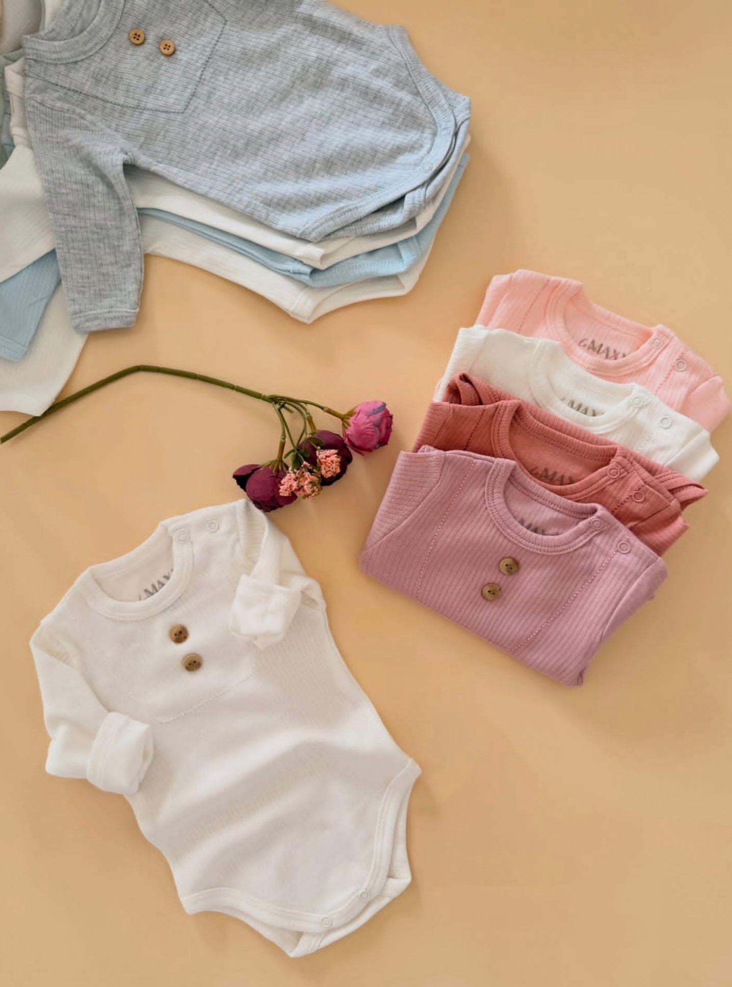 Basic Essential Bodysuit Set (5pcs)