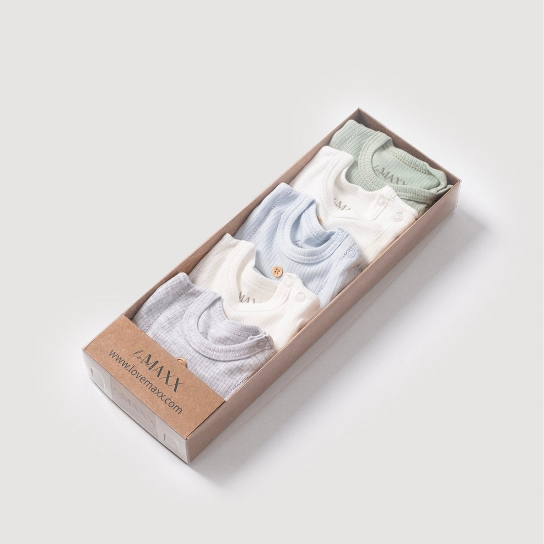 Basic Essential Bodysuit Set (5pcs)