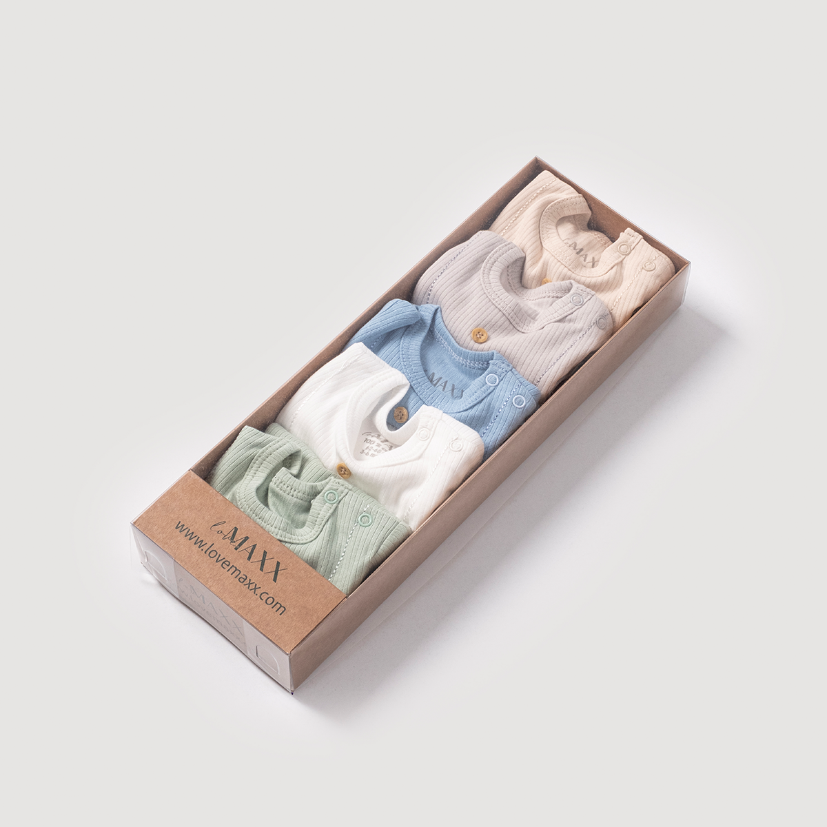 Basic Essential Bodysuit Set (5pcs)
