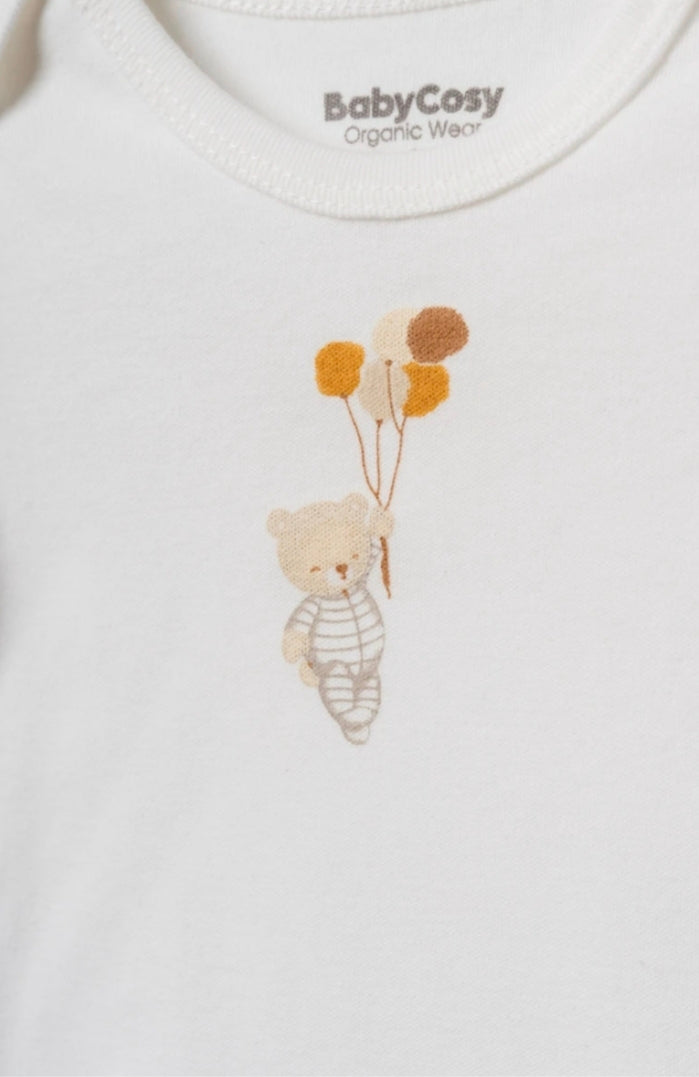 Whimsical Balloon Bodysuit Set (2pcs)