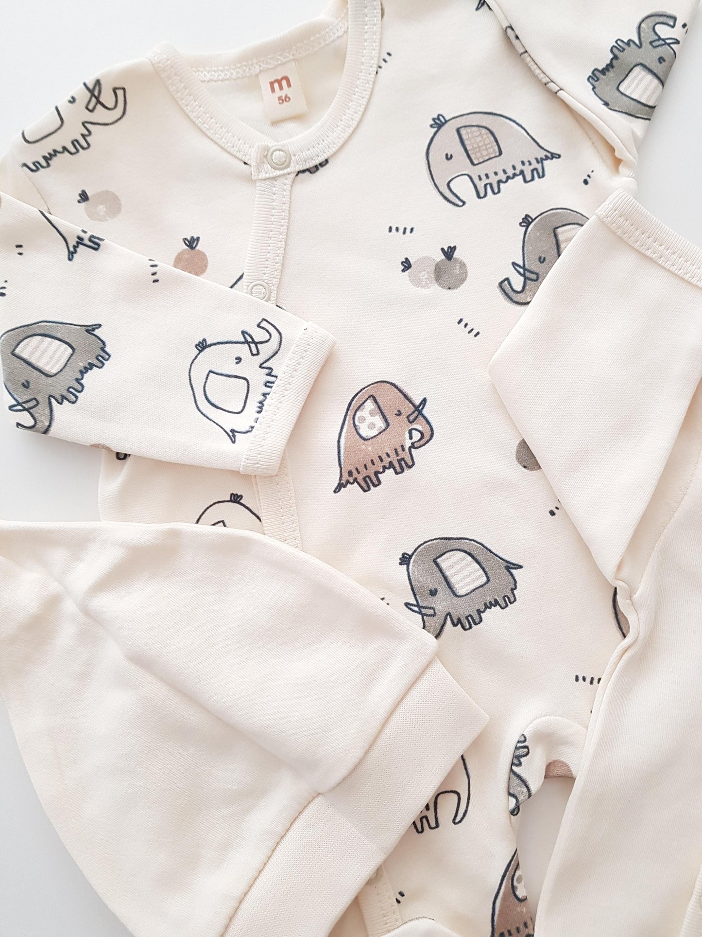 Gentle Elephant Set of 2 overalls