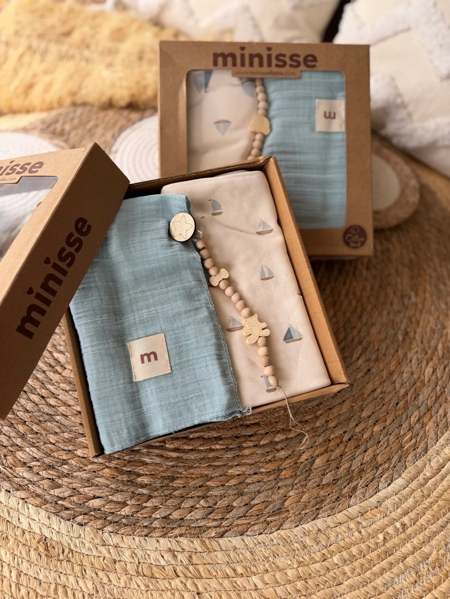 Boat Set of 2 Blankets (3pcs)