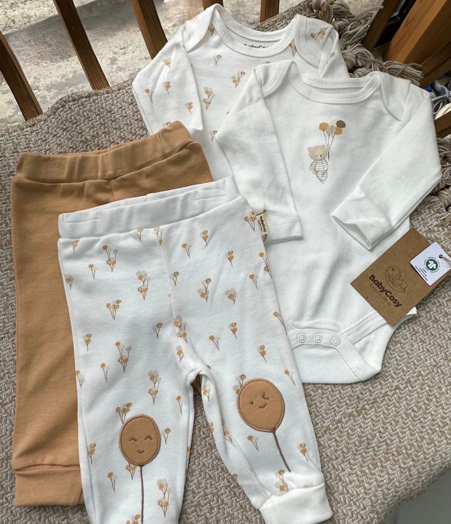 Balloon Themed Pants Set (2pcs)