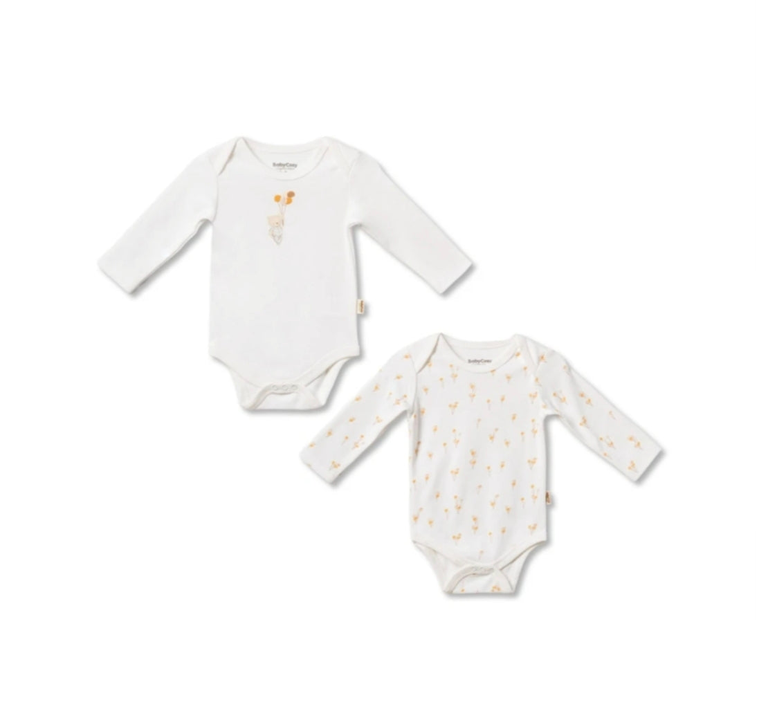 Whimsical Balloon Bodysuit Set (2pcs)
